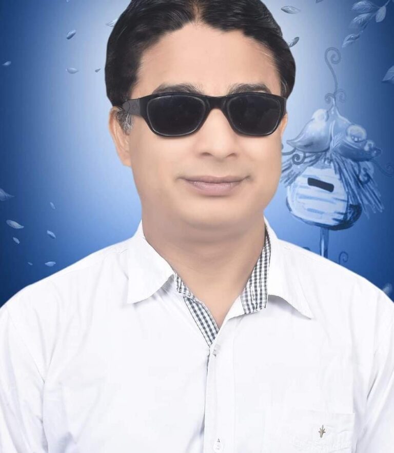 व्याख्याता श्री बेहरा को मिला  सर्वोत्तम दृष्टि बाधित दिव्यांग कर्मचारी पुरस्कार…