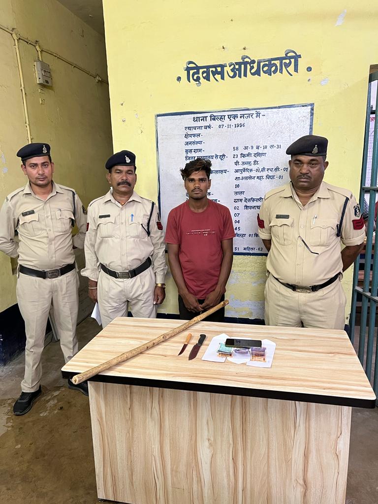 ACCU बिलासपुर एवं बिल्हा पुलिस के द्वारा लूट के मामले का किया गया पर्दाफास चंद घंटे के भीतर आरोपियों को किया गया गिरफ्तार…