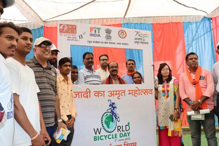 साइकिल चलाना स्वास्थ्य को संजीवनी देने जैसा/-सांसद साव