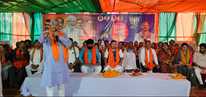 बिल्हा में भाजपा को विजयी बनाकर प्रदेश में डबल इंजन की सरकार बनाना है : कौशिक बिल्हा में भाजपा को विजयी बनाकर प्रदेश में डबल इंजन की सरकार बनाना है : कौशिक