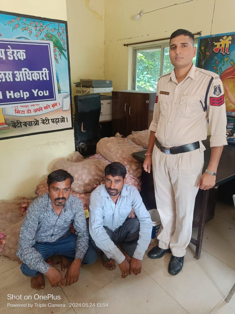 सब्जी मंडी में भारी मात्रा में प्याज चोरी करने वाले चढ़े पुलिस के हत्थे,चोरी हुए प्याज और घटना में प्रयुक्त ऑटो किया गया जब्त…