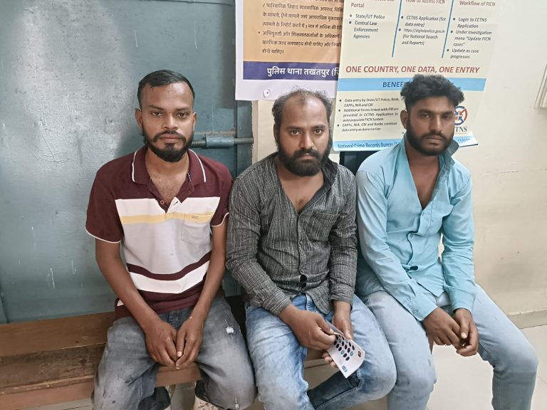 बैंक कर्मचारियों से मारपीट के आरोपियो को तखतपुर पुलिस ने किया गिरफ्तार…